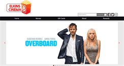 Desktop Screenshot of elkinscinema8.com